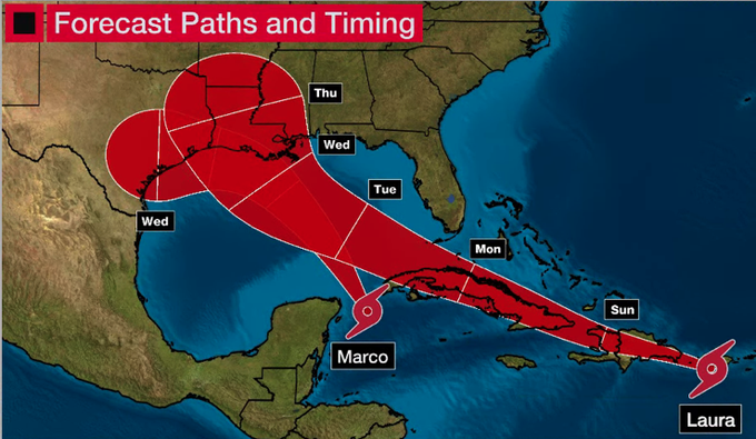Hurricane Marco Recap Why It Fizzled Near The U S Gulf Coast The Weather Channel