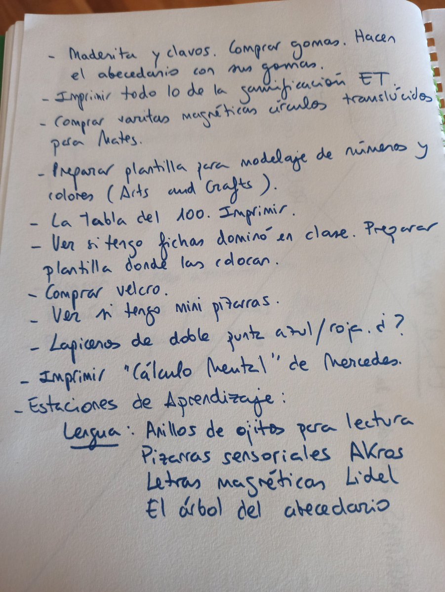 BeatrizCerdan's tweet photo. Listado de algunas cosas por hacer al llegar al cole. Primero de primaria. 😅😅¡ Y lo que queda! https://t.co/eBPyvHlT7o