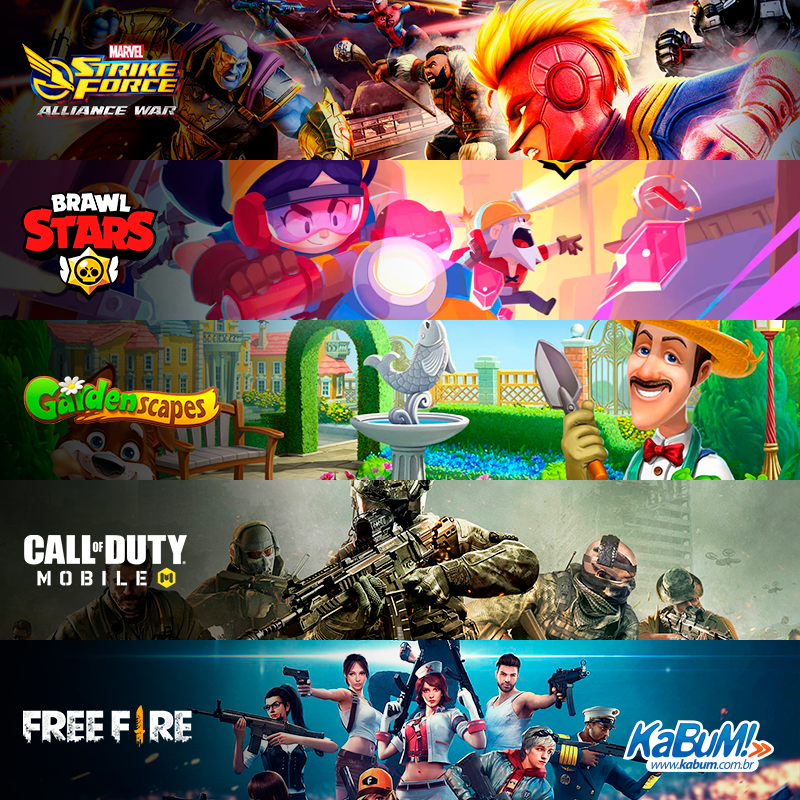 kabumcombr's tweet image. #AndroidLovers, qual jogo não pode faltar no seu smartphone?