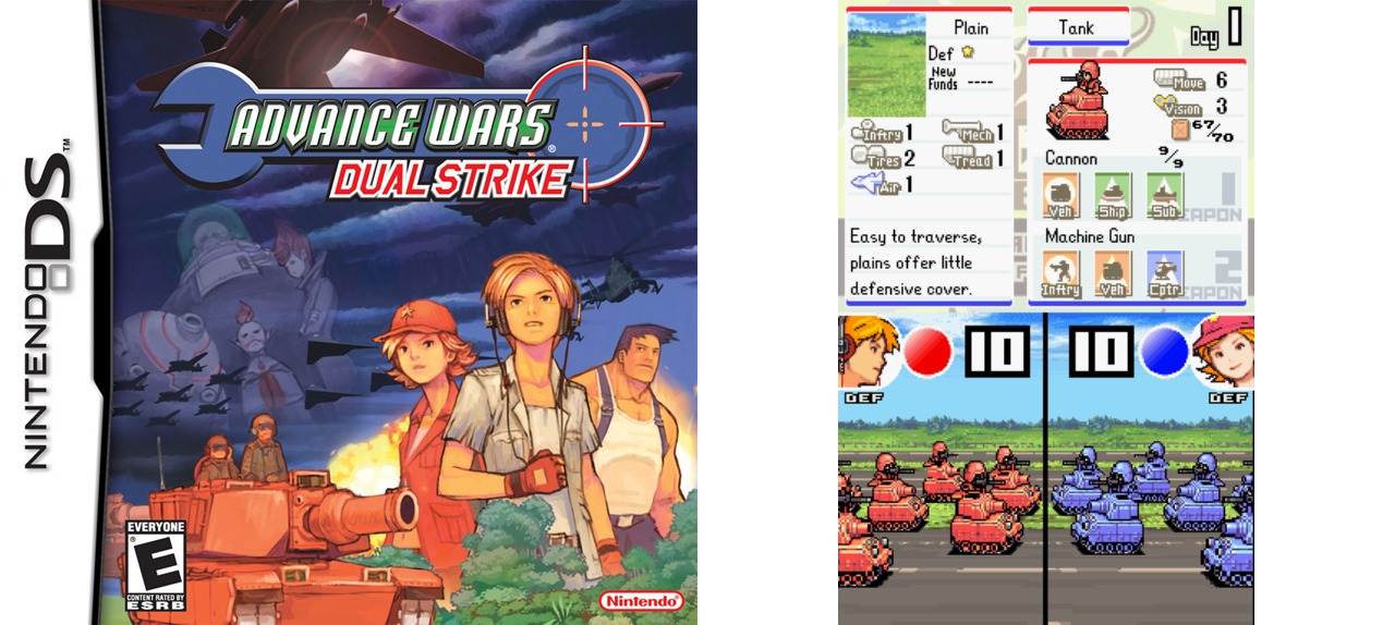 Stealth on Twitter: "Advance Wars: Dual Strike, developed by Intelligent  Systems, released 8/22/05 on the Nintendo DS, 15 years ago today. This was  the first original GOTY level game on the Nintendo