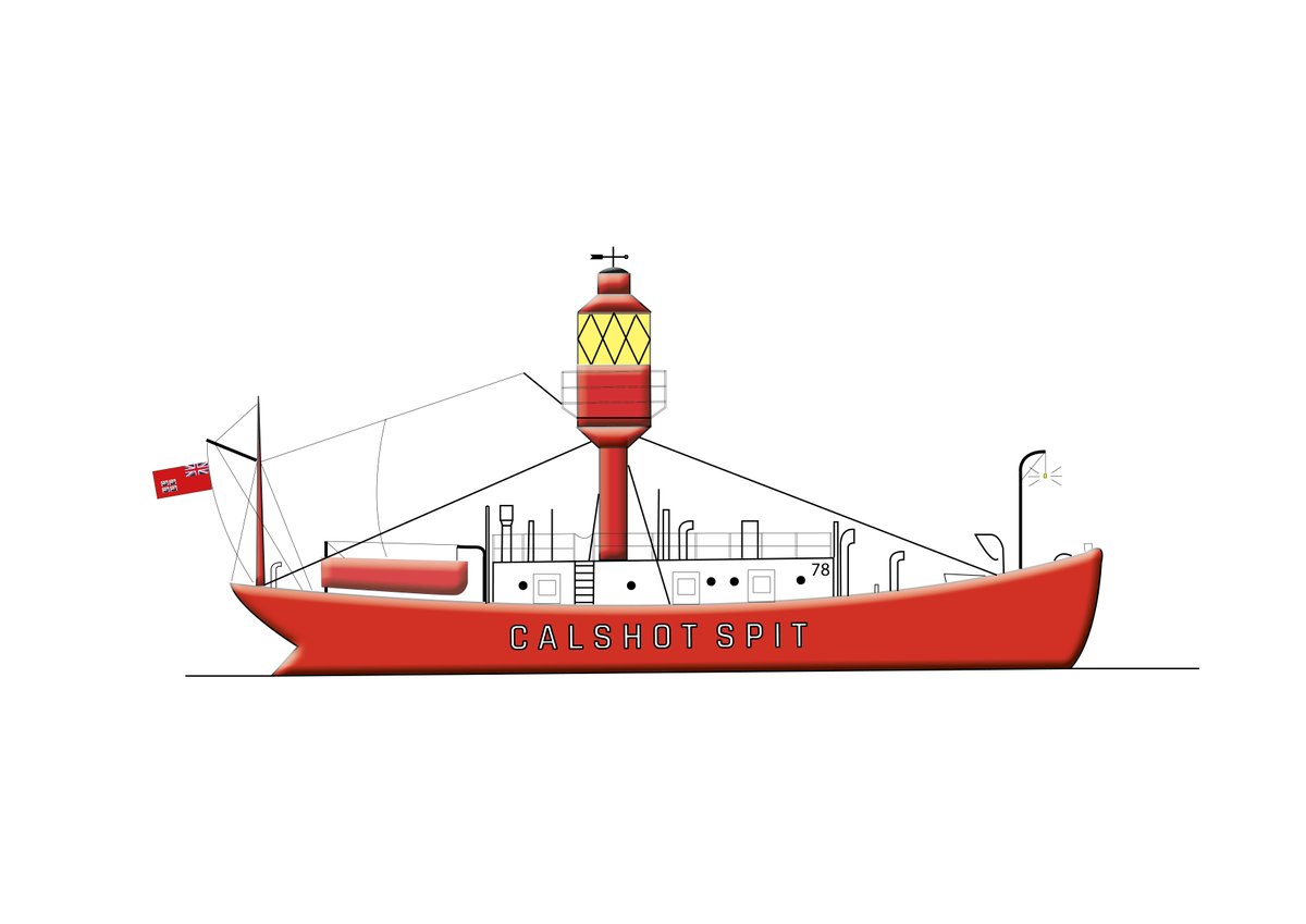 Coastpics1's tweet photo. Calshot Spit Lightship - guarding the entrance to Southampton water from 1938 to 1987 #lightships #lightship #trinityhouse #lighthouses #calshot #calshotspit #hampshire #solent #southampton https://t.co/AMQKEKORrM