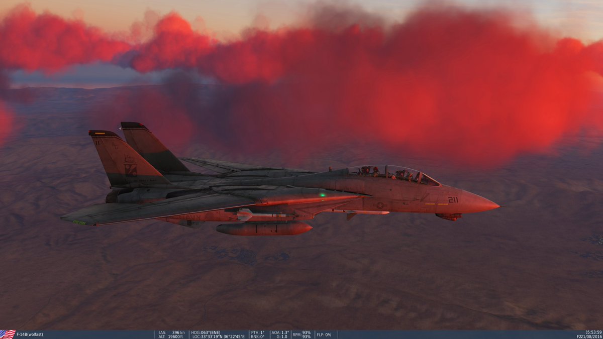 Wolf_Fast_8_0_5's tweet photo. Taking the @HBSimulations F-14B from Beirut, Lebion to Turkey. @eagledynamics @Alienware @TMThrustmaster #warthogHOTAS #DCSWorld https://t.co/J8N6wsFJGM