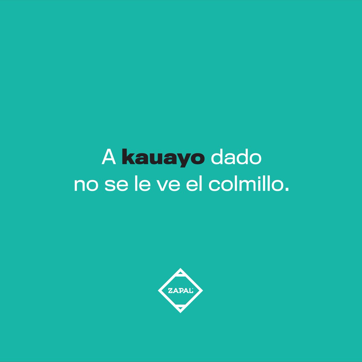 ¿Sabes qué significa #kauayo? Escríbelo en los comentarios…

Pista: Sus “zapatos” son de metal y son considerados de buena suerte.

#SomosMexico #Somoslaspalabras #musica #festival #fugaalzapal #saltillosuena #nahuatl #Zapal2020