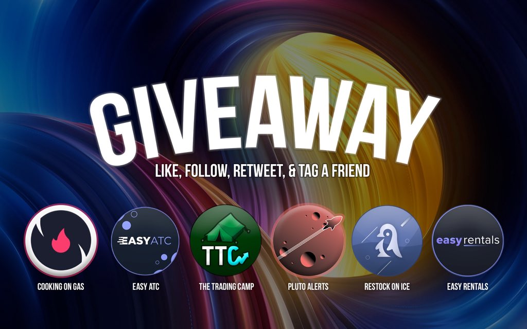 pluto_alerts's tweet image. Giveaway🥳🥳

Prizes:

@TheTradingCamp - 1x month
@PlutoAlerts - 1x Invite
@RestockOnIce - 1x Invite
@EasyATC - Free Month profile exp.
@cookongas - 1x Extension Renewal
@EasyrentalsIO - Bot for hype drop 

Rules:
-Retweet &amp;amp; Like
-Follow ALL

🚨Winners Drawn in 48 hours🚨