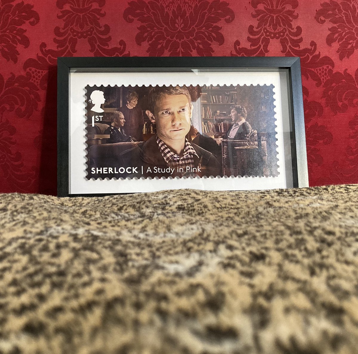 anastasis's tweet photo. Second and final parcel has arrived. #10yearsofsherlock #martinfreeman #astudyinpink #sherlockbbc #johnwatson https://t.co/pGGhwXr7he