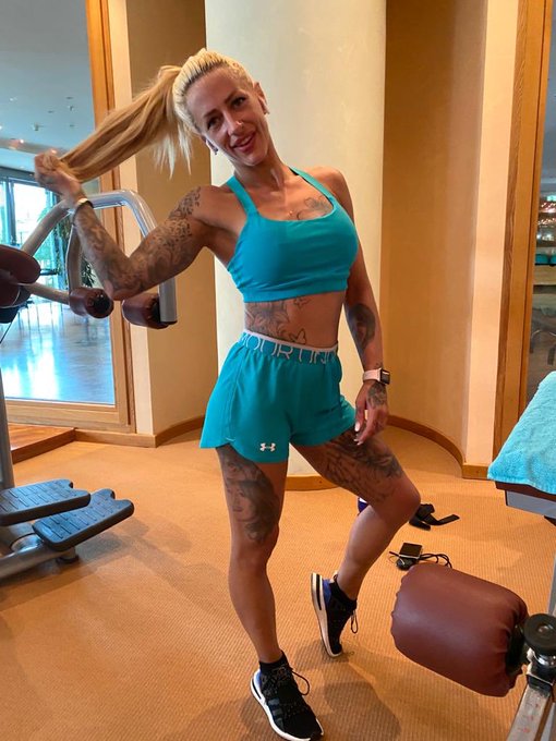 Yeah time for workout 🏋️&zwj;♀️ babes #underamour #fit #inked #hvh #berlin https://t.co/yptAPuMy3n<a href="/tag/underamour"class="tags">#underamour</a><a href="/tag/fit"class="tags"><span>#fit</span></a><a href="/tag/inked"class="tags"><span>#inked</span></a><a href="/tag/berlin"class="tags"><span>#berlin</span></a><a href="/tag/hvh"class="tags"><span>#hvh</span></a>