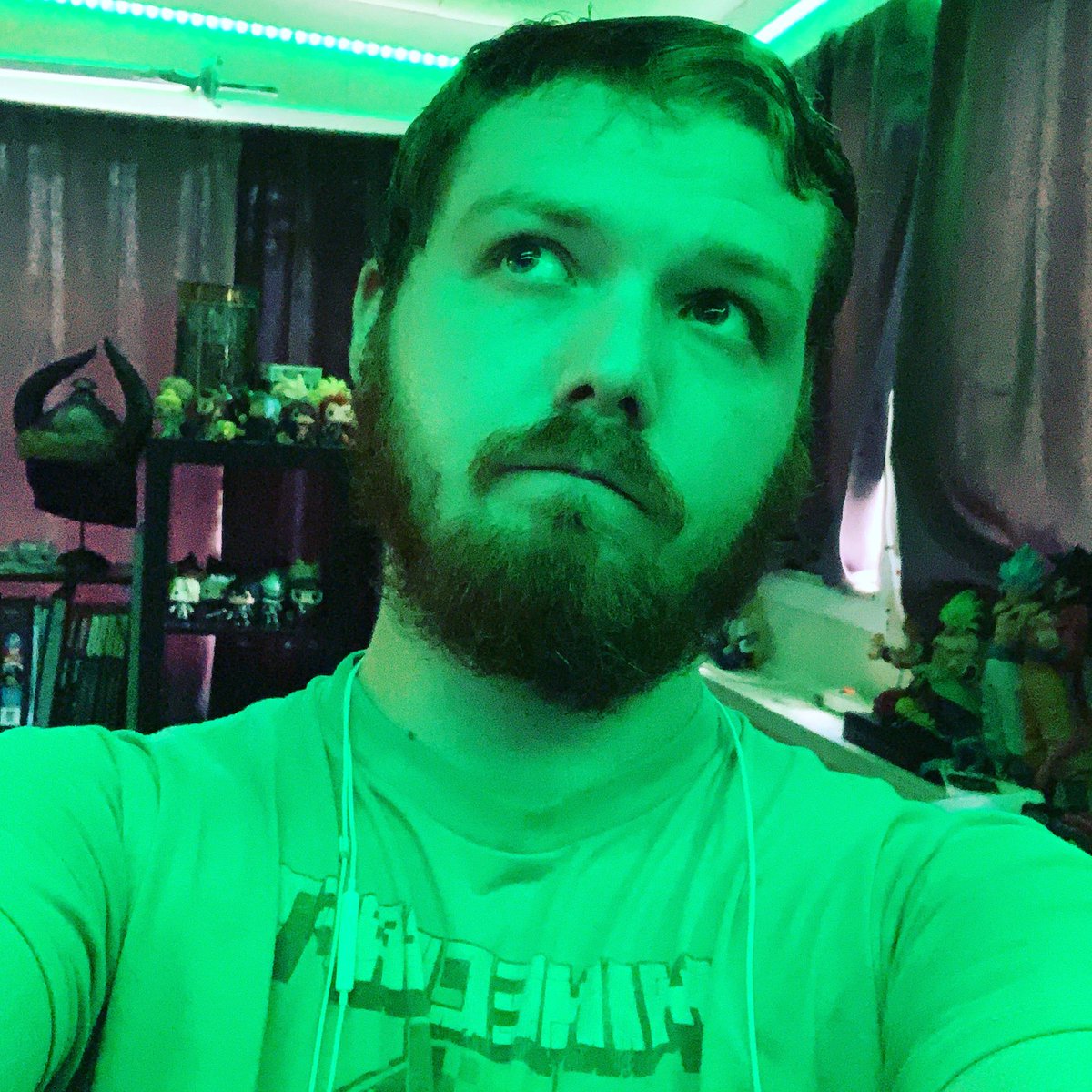FinaticOfficial's tweet image. Green shirt, green lights, green grass. Sounds like a Minecraft stream to me! Come join me on my stream and enjoy some nice beats and wild adventures!!! 

m.twitch.tv/finatic_offici…