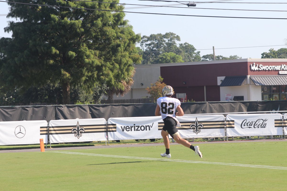 Good signs for Josh Hill, who does a little more every day