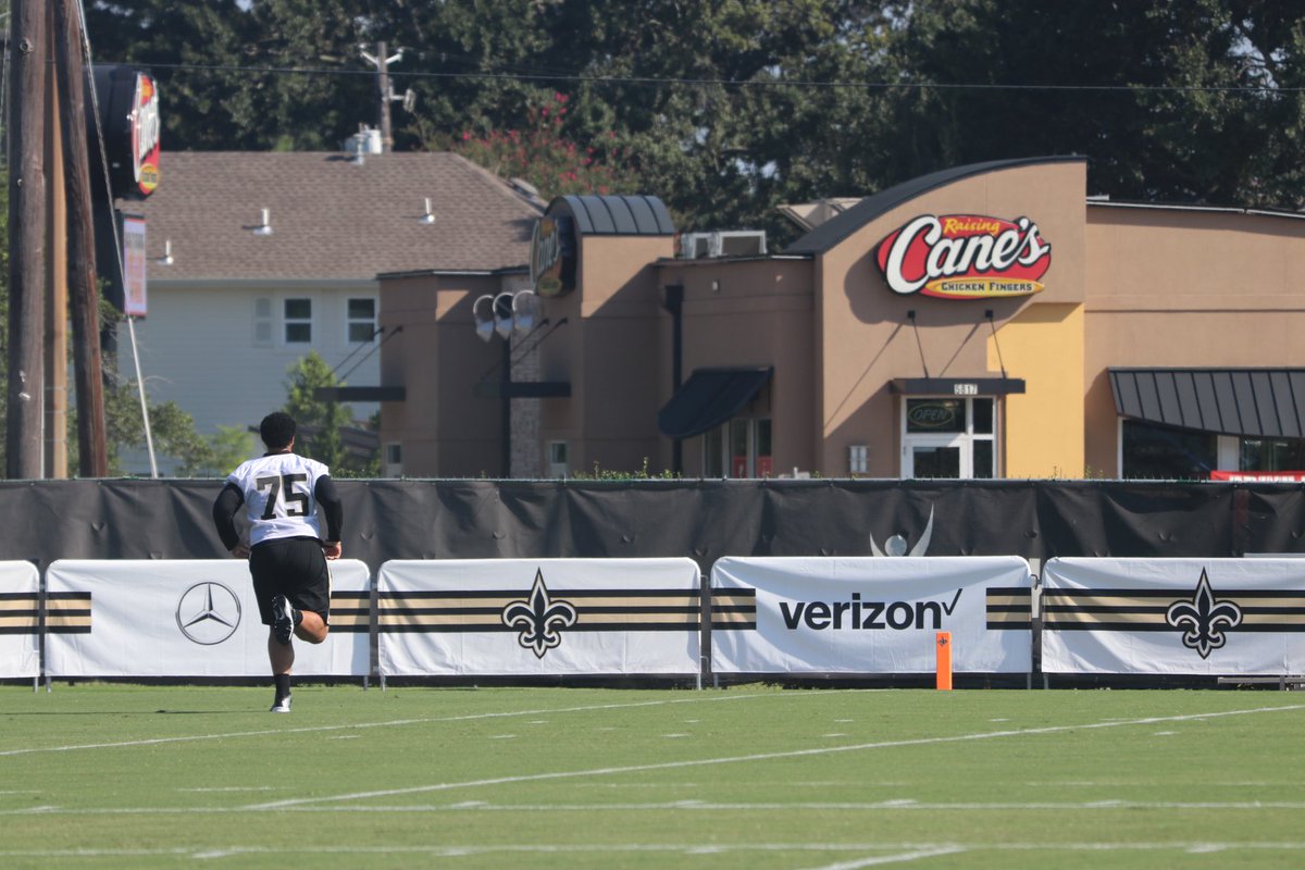 Andrus Peat, sponsored by Raising Canes, working his way back.