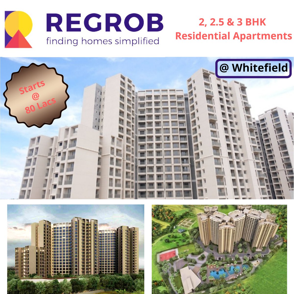 ☎️ 6366370375 | #Flatsforsale in #OrchidWhitefield Residential Project at #Whitefield #Bangalore. The price of the flats starts from 59.7 Lac Onwards!
bit.ly/2QhpFoo
#realestateinvesting #whitefieldrealestate #apartmentsforsaleinbangalore
#2bhkflatsforsaleinwhitefield