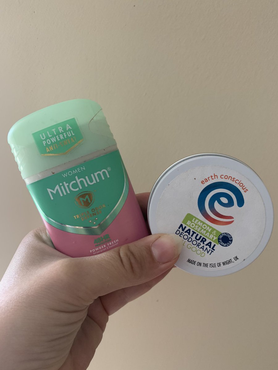 Out with the old, in with the new 🐳 so much plastic waste with the Mitchum but none with the @andkeepshop #PlasticSwaps #NoPlastic #SaveThePlanet #ThereIsNoPlanetB #PlasticFree