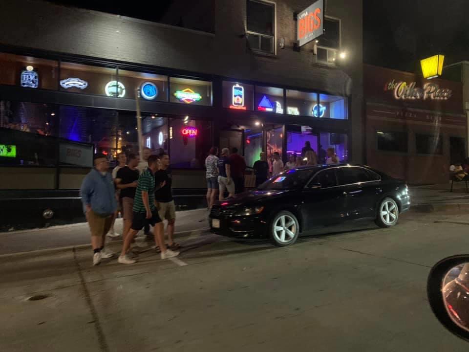 dannylockard's tweet photo. These pics were taken last night near @northerniowa (UNI). Iowa and Cedar Falls in general need a mask mandate. You see what is going on here @KimReynoldsIA ?? https://t.co/7FT83nIyY8
