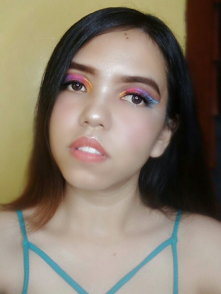 CandyqueenMaria's tweet photo. Rainbow line eyes 💕🌈☁️
#eyes #beauty #beautymakeup #beautyproduct #tutorial #rainbow #rainboweyes #tutorialmakeupvideo #line #linerainbow #eyes #lipstick #focalluremakeup #maybline #pretty #beautytips #makeup #makeupobsessed #eyeshbrow #candid #piceyes #fullmakeup #makeupcolour https://t.co/eP4LFfarr3