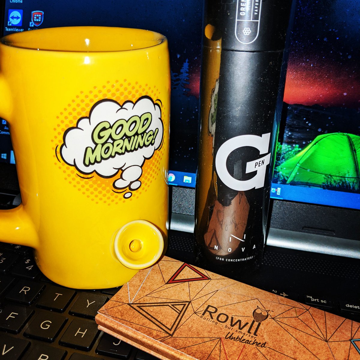 Getting my weekend started w/ <a href="/DankStop/">DankStop</a>  Fast Discreet Shipping x Monthly Installment Plans 🤩🤟🏾💨💨 can't go wrong! #GPenNova #PipeMug #Rowll1 papers
