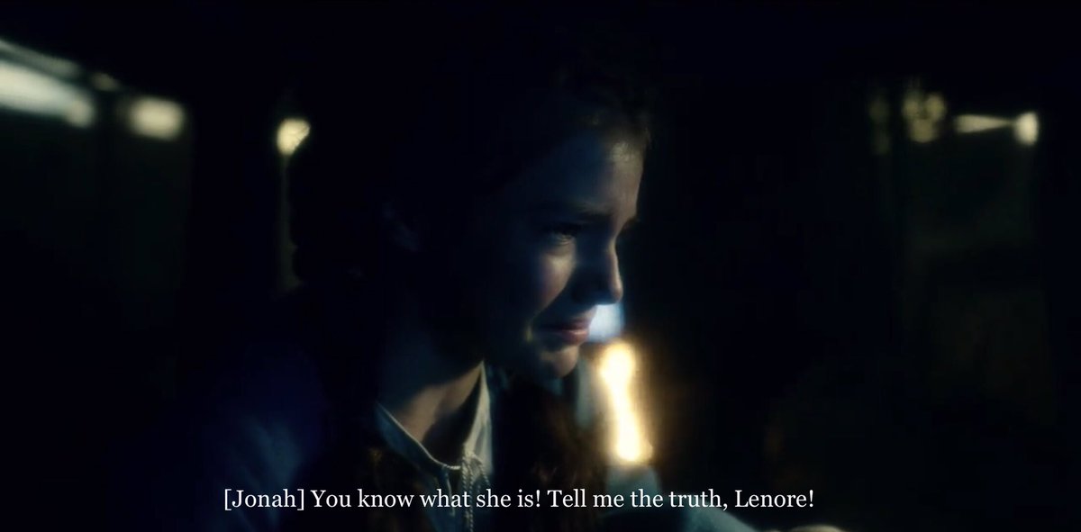 2. jonah once and again mentioned that she brought darkness and possibly it’s because the hidden were always whispering in her ear, shaping her mind.