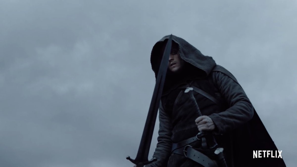11. also he is the only to hold the sword of power in the trailer, besides nimue.