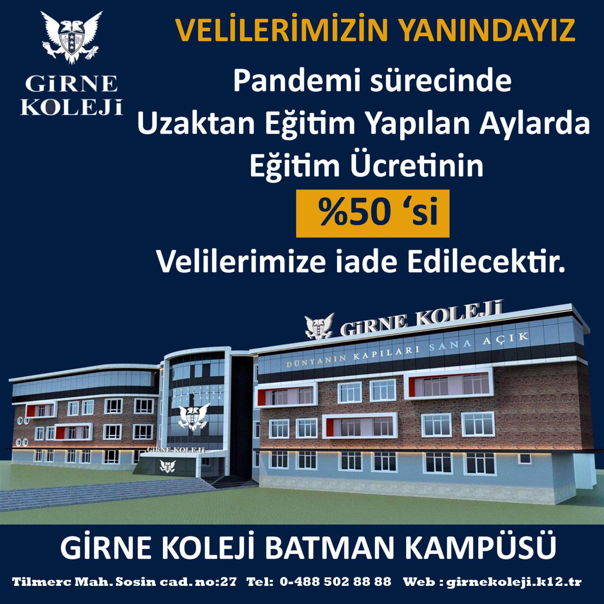 Velilerimizin Yanındayız.