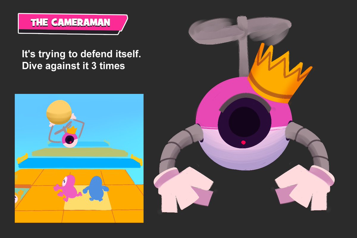 _SrPelo_'s tweet photo. Fall Guys Bosses
Let me know what ya think! https://t.co/QPAyC7J1k4