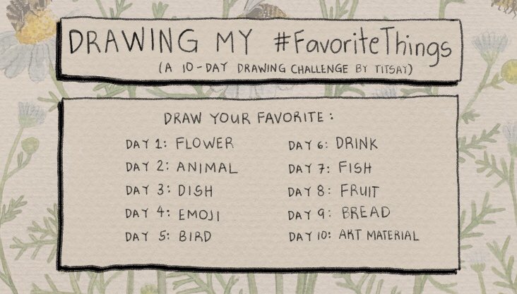 Book_Gobbler's tweet photo. Day 1 is in the books, day two yet to come...thank you for putting this out there ⁦@IncognitoDef! Fun &amp; definitely a challenge - exactly what my brain needs right now! 🌼♥️😘
#FavoriteThingsDrawingChallenge https://t.co/jNmtiIvDQD