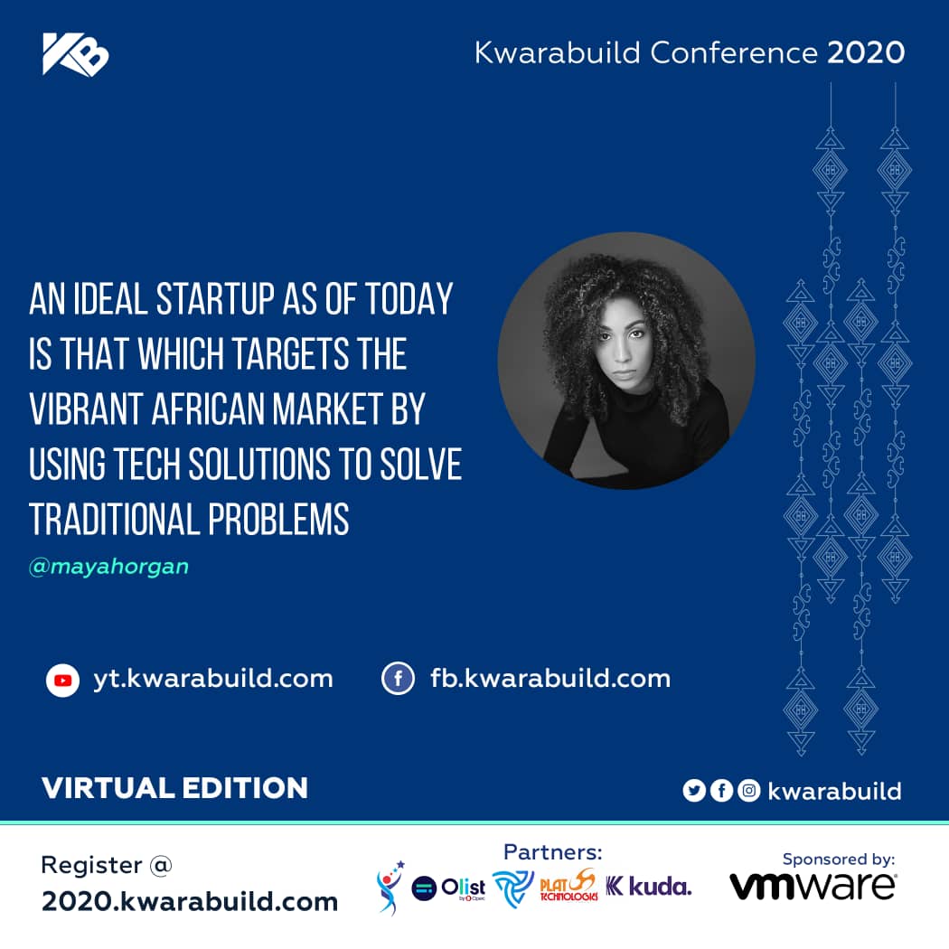 kwarabuild's tweet photo. .@mayahorgan
#KBTC20 #kwarabuild #AfricaNextBuilder https://t.co/b2oVEGyFP0