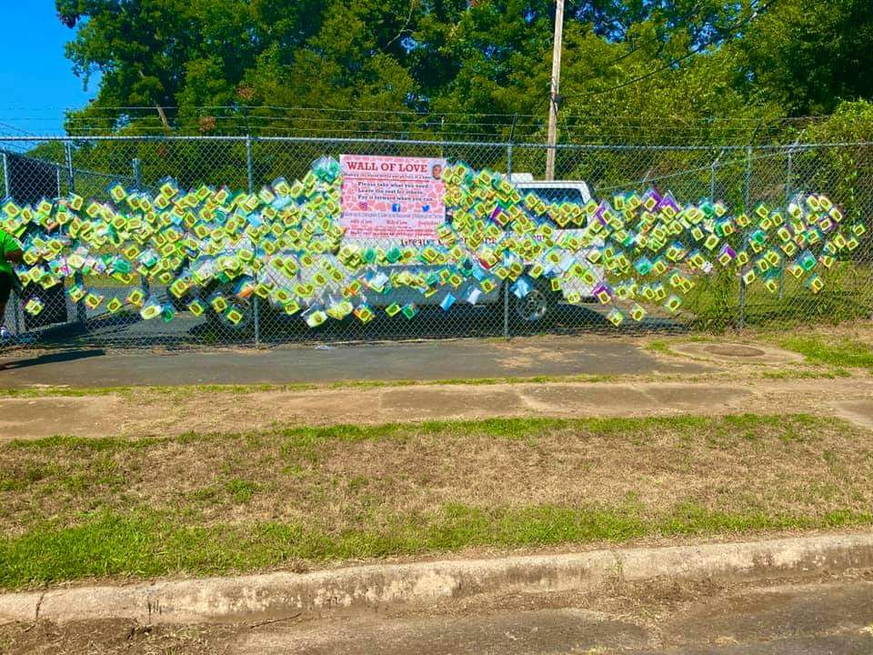 WallsOfLove1's tweet photo. And...we are STILL going! TODAY..Little Rock, Arkansas
Jeremy Dennis Back To School Wall #LLJD ๐๐๐ @OfficerNorman โก
#wall2 #wallsoflove #socialinfluencer https://t.co/gerEIslNaE