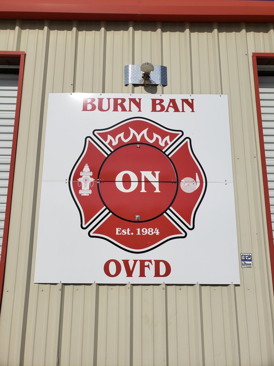 Although we recieved some much needed rain overnight, please remember that we are still under a burn ban. Thank you.