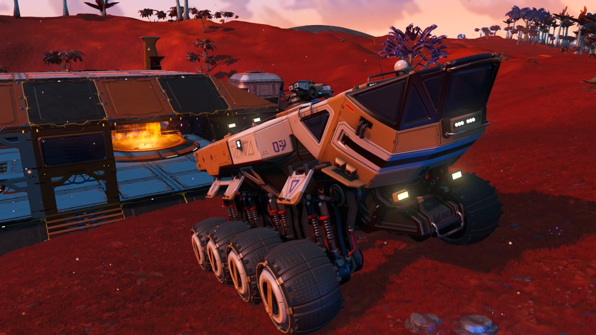 Captain_Admin's tweet photo. Photo upload demonstrating my old Exocraft Garage / Hanger #NoMansSky #JustPlay #Unity1 #Desolation https://t.co/lFm9lTN0KC