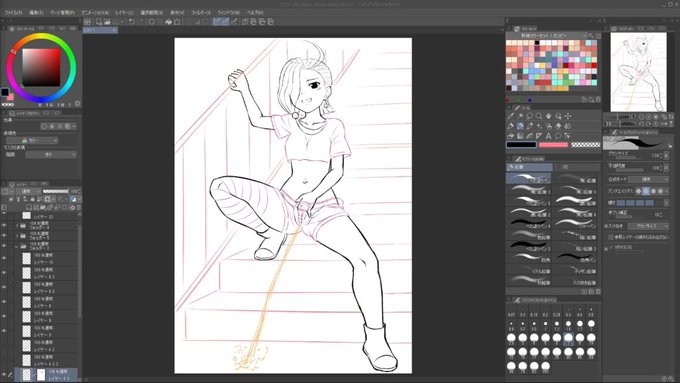 ライブでここまで進みました #今日のライブ進捗 https://t.co/yYnfjH4ycO 