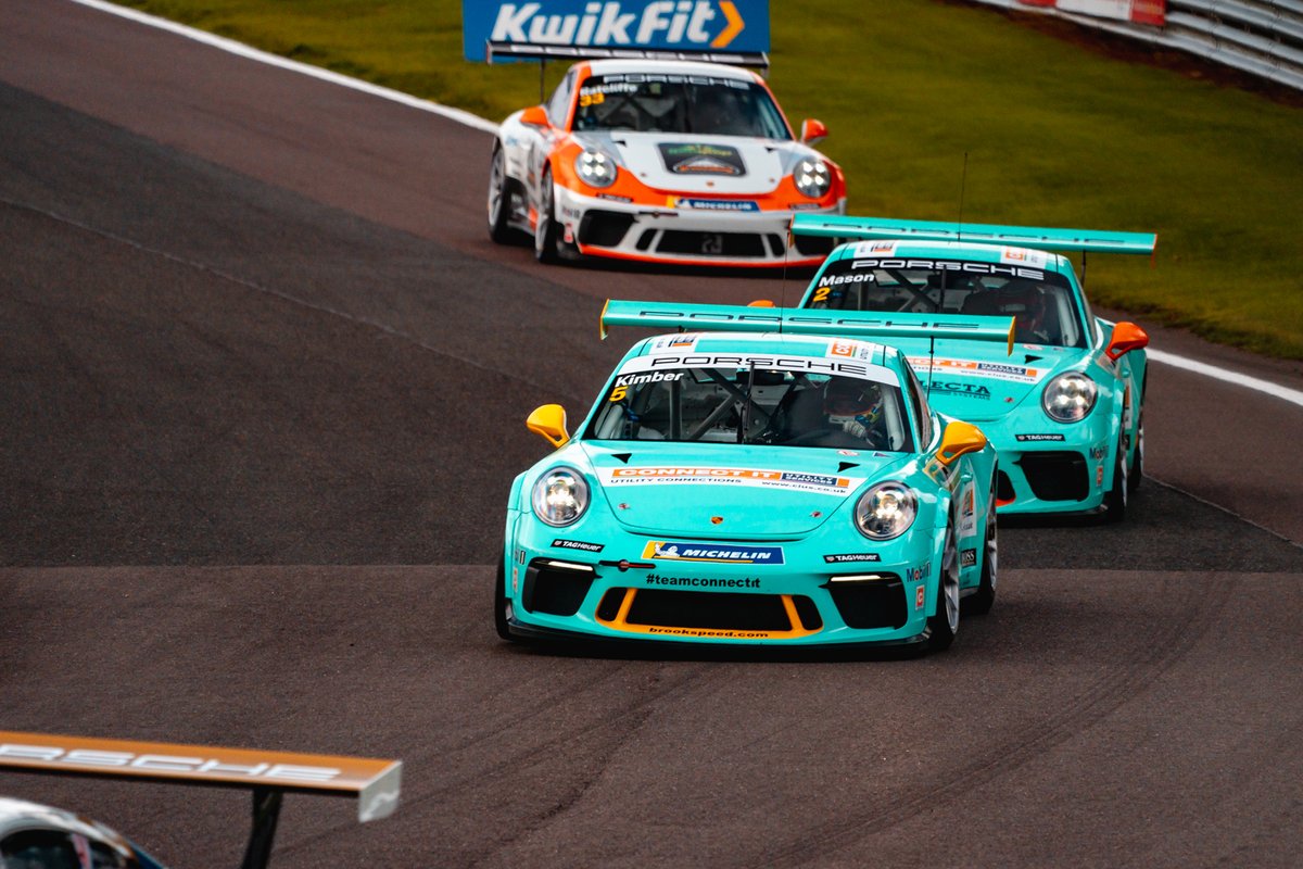 🏁🏁🏁

Top ten finish with P9 in <a href="/PorscheRacesGB/">PorscheRacesGB</a> race one at <a href="/Oulton_Park/">Oulton Park</a>. There's a few tweaks to be made to the car before tomorrow's race which will give us even more pace 💪

#TeamConnectIt // <a href="/Brookspeed/">Brookspeed</a>