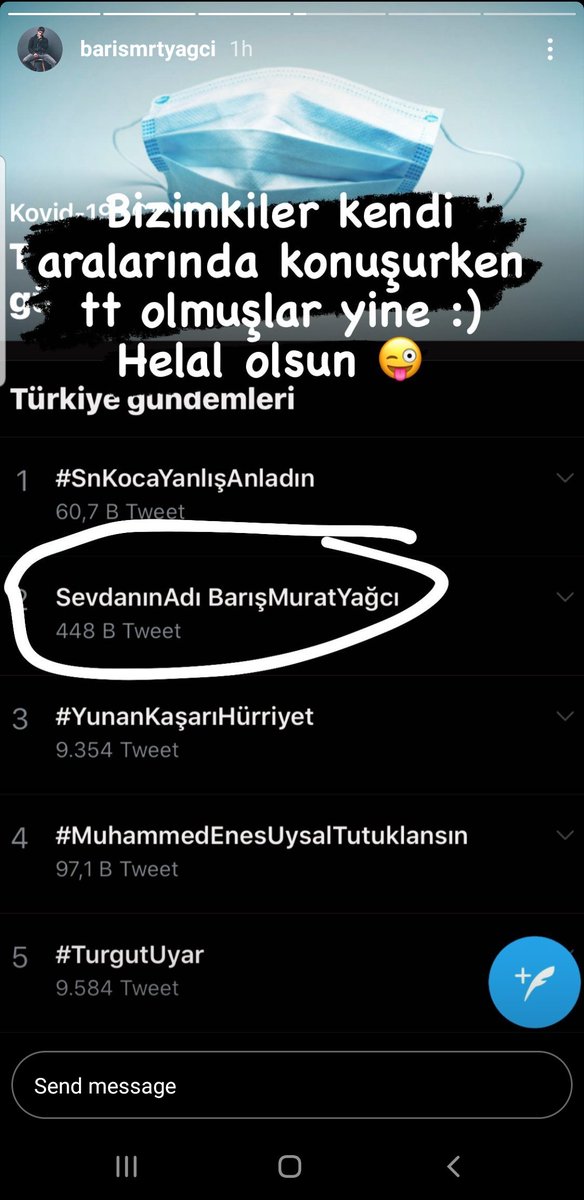 abi ben bu adamı çok seviyorum 

SevdanınAdı BarışMuratYağcı