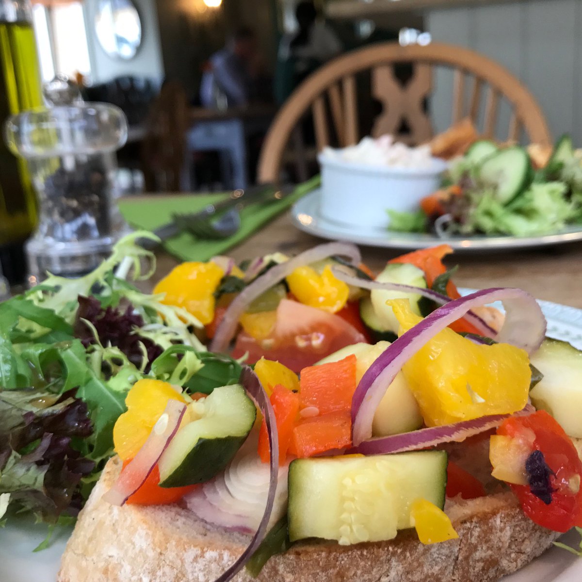 Lovely, healthy lunch at The Tea Set.

Visit The Tea Set in High Street, Chipping Norton • The Huntings, Broadway • The Quiet Woman Antiques Centre in Chipping Norton. 

We serve delicious Breakfast, Lunch, Afternoon Tea, Cake, Tea &amp; Coffee.

#ShopCotswolds #ShopLocal