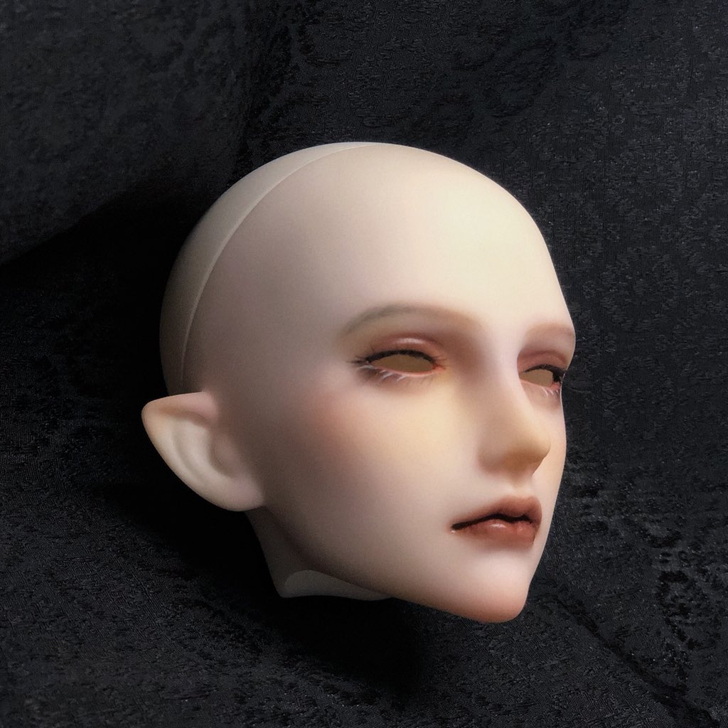 yeyoushun's tweet photo. #bjd #bjdmakeup #球体関節人形 
妆面补档 cd巴伦 https://t.co/vUS53rsBIf