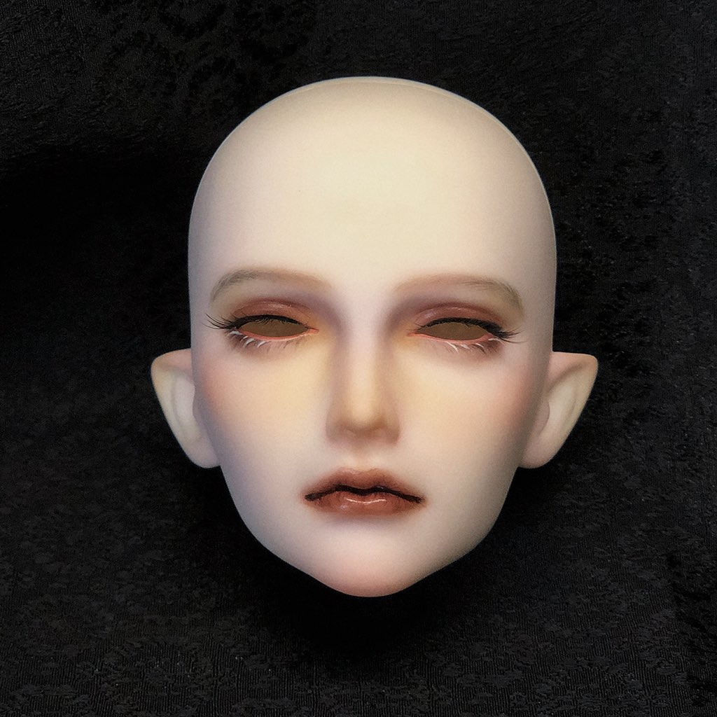 yeyoushun's tweet photo. #bjd #bjdmakeup #球体関節人形 
妆面补档 cd巴伦 https://t.co/vUS53rsBIf