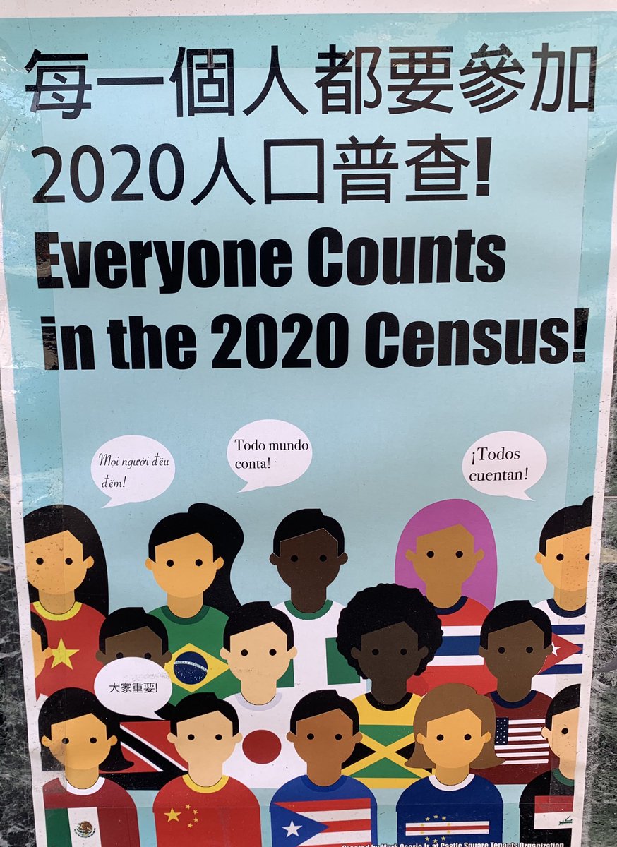 At today’s cleanup sponsored by <a href="/BCNCInc/">BCNC</a> &amp; Chinatown residents, I had the opportunity to talk w/residents about the importance of completing the <a href="/ma2020census/">ma2020census</a>. Everyone Counts in the 2020 Census! If you haven’t already, PLEASE complete the census. #bospoli