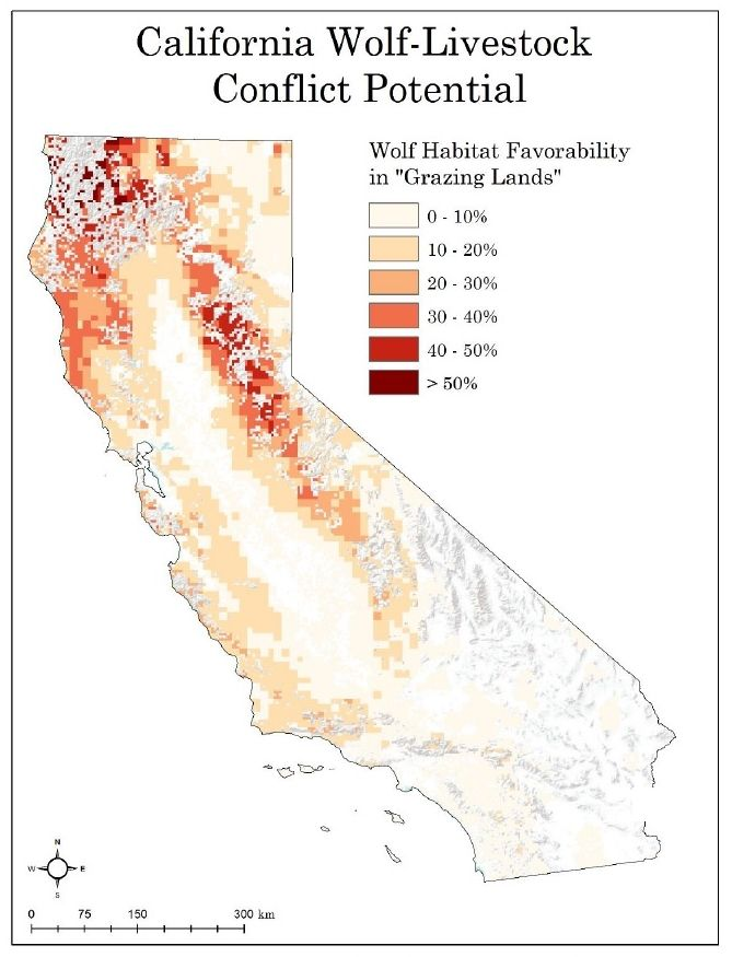 Here's a map produced by Sarah Antonelli,Kristen Boysen, Charlie Piechowski, Michael Smith and Geoff Willard from the Bren School of Environmental Science and Management. Their report/thesis will be linked in a later tweet and is well worth the read. Can you spot the similarity?