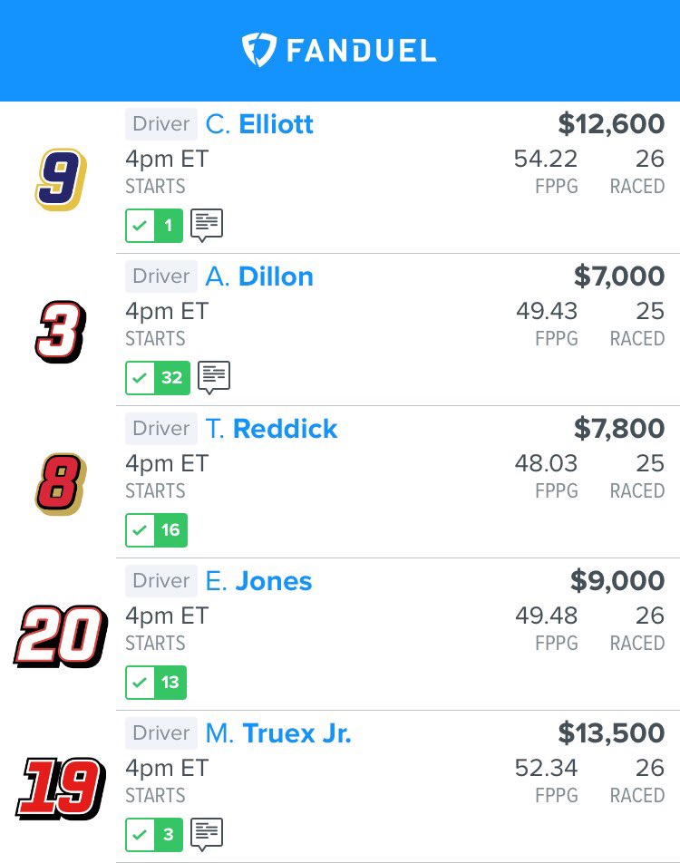 GreenbacksDFS's tweet image. Dover