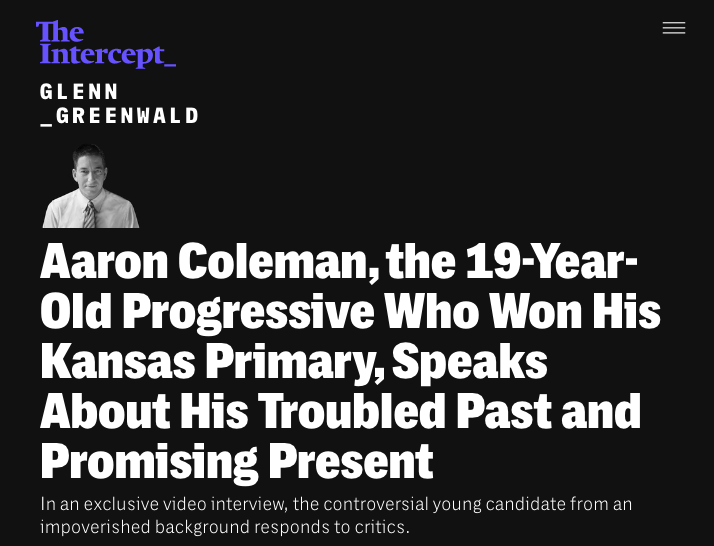 5) doing this interview shows he cares more about entitlement to run than the impact he still has on his victims and the larger implications of giving a young man more power despite his minimizing behavior.this isn't the behavior of a man who understands—or cares—what he did