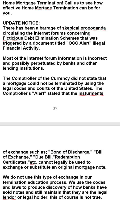 The 2003 mortgage scammers had to deal with two additional problems: 1) they were so numerous, they had to talk ill of their competitors, & 2) as regulatory agencies & banks eventually issued warnings, they had to explain those warnings did not apply to THEM, for reason X or Y.