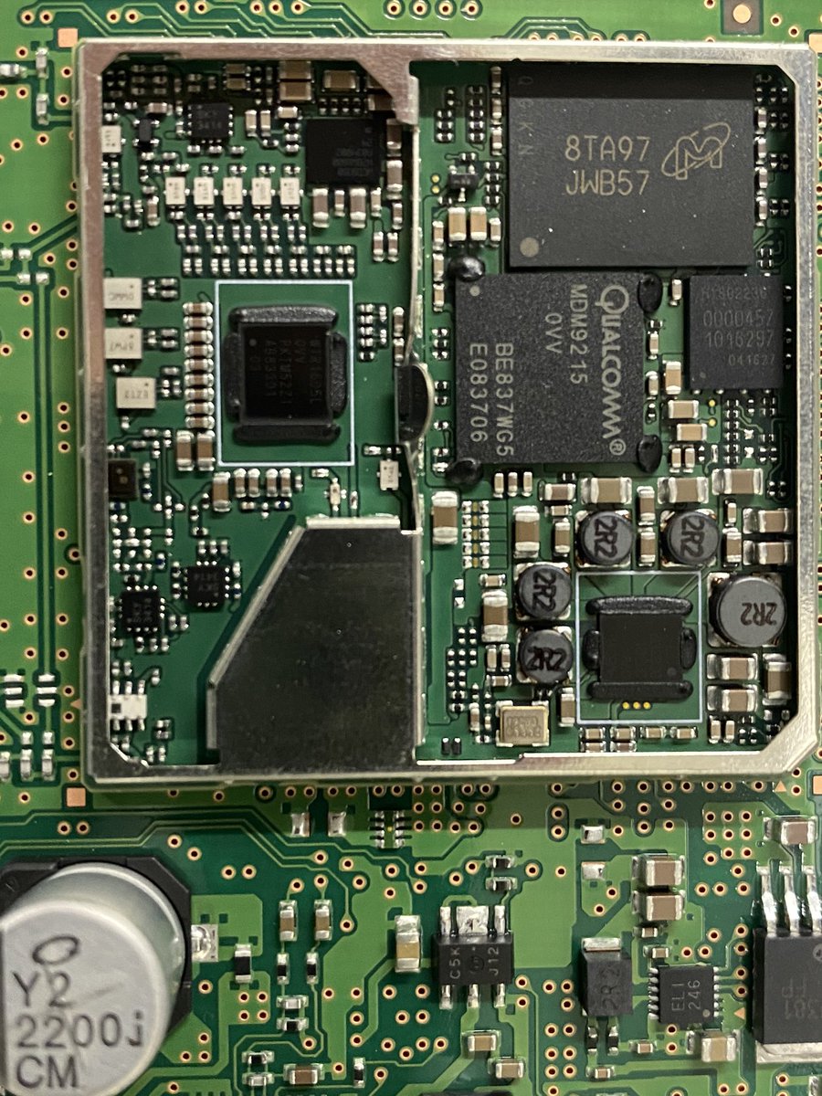 Toyota Kyocera Modem analysis - Testing out my iPhone 11 Pro camera vs my HD soldering bench camera. Looks like I’m getting a tripod for my iPhone! #carhacking #telematics #vehiclesecurity #connectedcar
