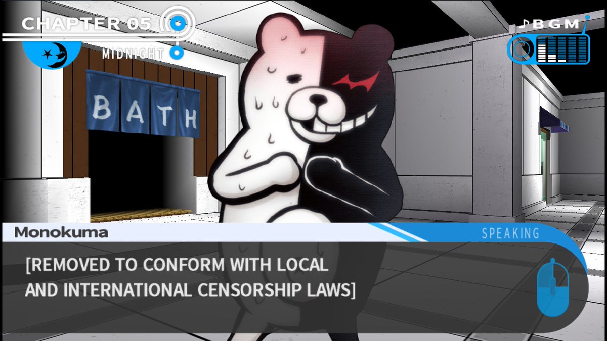 This line implies that Monokuma (and by extension Junko) started theorizing that Makoto and Kyoko fucked RIGHT IN FRONT OF MAKOTO