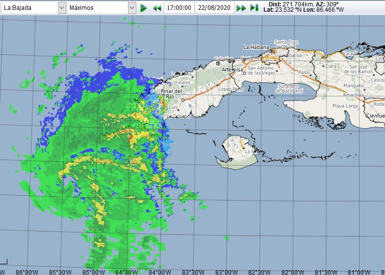 ACN_Cuba's tweet photo. Por la cercanía de #TTMarco se decidió establecer la Fase Informativa para la provincia de Pinar del Río y el Municipio Especial de la Isla de la Juventud a partir de las 11:00 horas de hoy. Las demás provincias occidentales mantenerse informadas e incrementar la vigilancia https://t.co/YybQ99rTnK