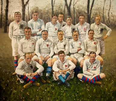 He also played in the last Five Nations game before the war. The Times’ wrote “AJ Dingle was the weakest of the four (backs). He failed to take the passes and was very slow getting into his stride.” This easy victory 13-39 gave England a second consecutive grand slam,
