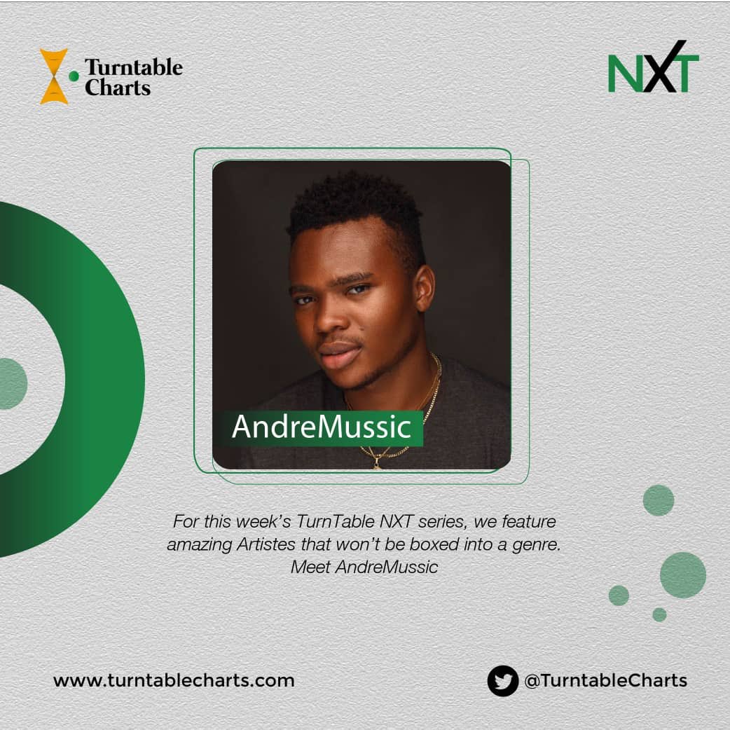 TurntableCharts's tweet photo. What happens when an artiste is influenced by 50 Cent, Craig David, King Sunny Ade, Sean Paul and Damian Marley? Well, you get @AndreMussic

Check out our #TurnTableNXT feature with AndreMussic 

https://t.co/gb75qIV7hm https://t.co/NHLvyCjBGu