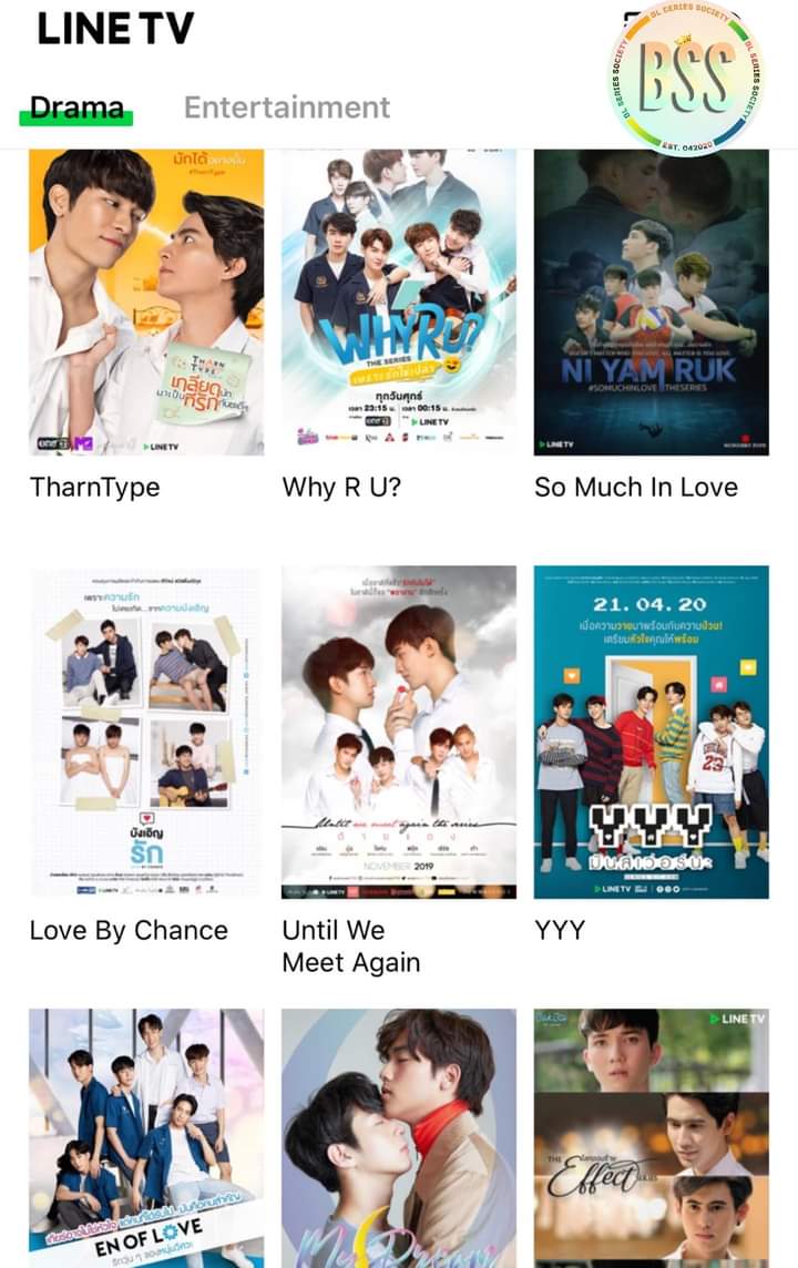 BLSeriesSociety's tweet photo. Line TV PHILIPPINES is now Available via mobile both iOS and Android phones. 

You can now watch BL SERIES with NO HASSLE AND LEGAL. NO NEED  VPN.

Tharntype
Why R U
Love by Chance
Until We Meet Again
En of Love 
and many more...
 #blSeries #blSeriesSociety #lineTV #LineTVPH https://t.co/RRs069kodz