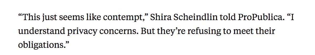 I spoke to the now-retired federal judge who ruled stop-and-frisk unconstitutional and ordered the NYPD to use body cams.She said the NYPD’s refusal to share footage “seems like contempt.” The NYPD is *required by law* to share evidence w/ civ investigators.