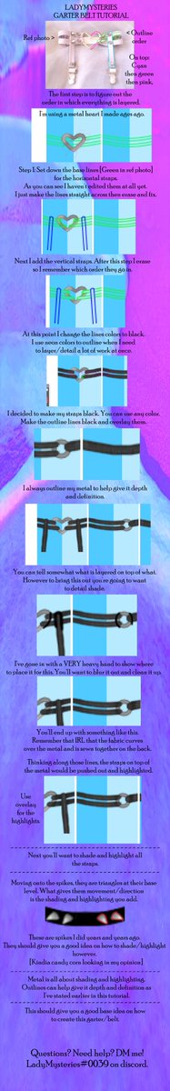 LadyMTutorials's tweet image. ♡ Garter Tutorial ♡

Made in 2020.

♡

Be sure to click and open it to it&apos;s full size to able to read it!

♡

#Roblox #RobloxDev #RBXDev #robloxclothing  #RobloxClothes  #robloxclothingdesigner #robloxclothingtutorials #robloxclothingtutorial