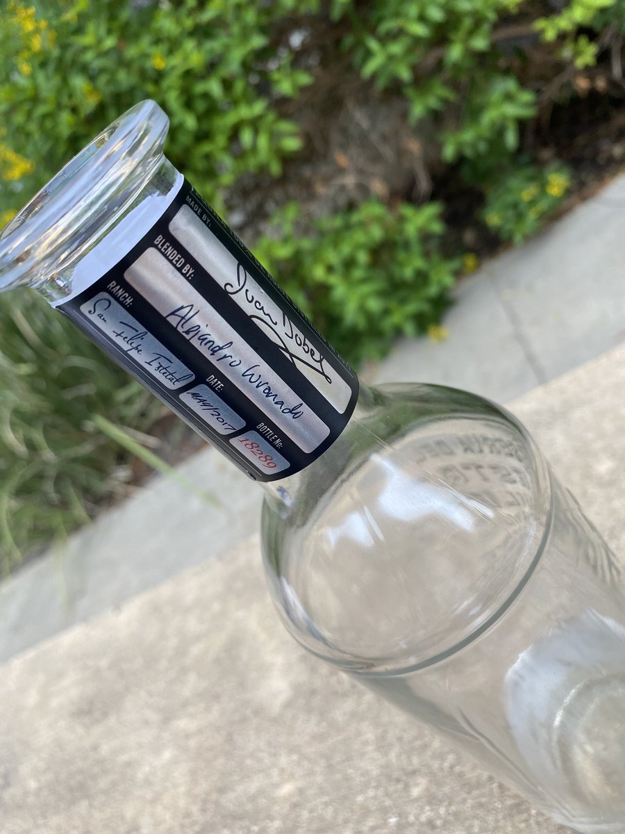 tomwildun's tweet photo. @dobeltequila very disappointed. Does not taste like it usually does. https://t.co/hif5uA1kQm