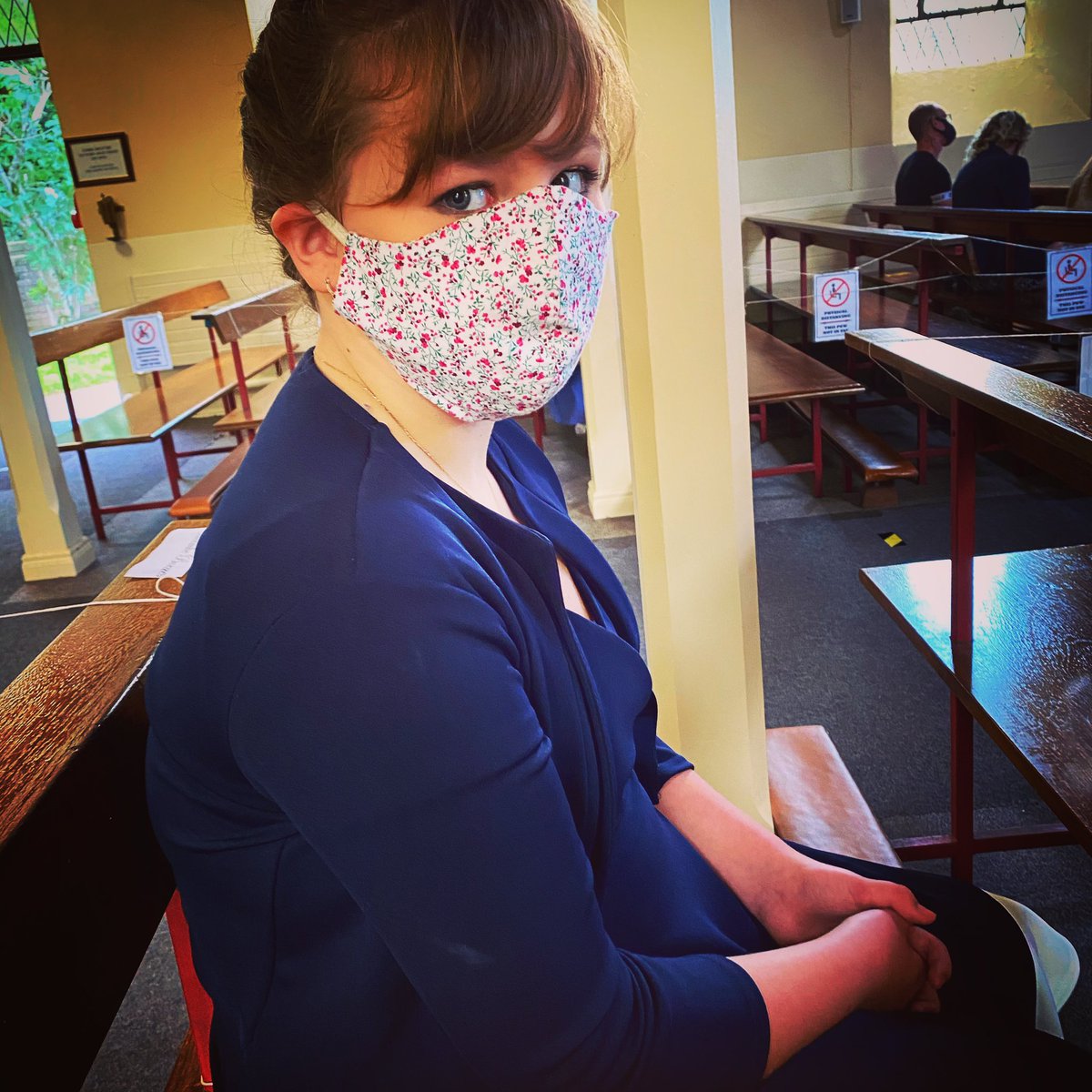 Clavid2012's tweet image. #SocialDistancing #confirmation #maskwearing #specialday