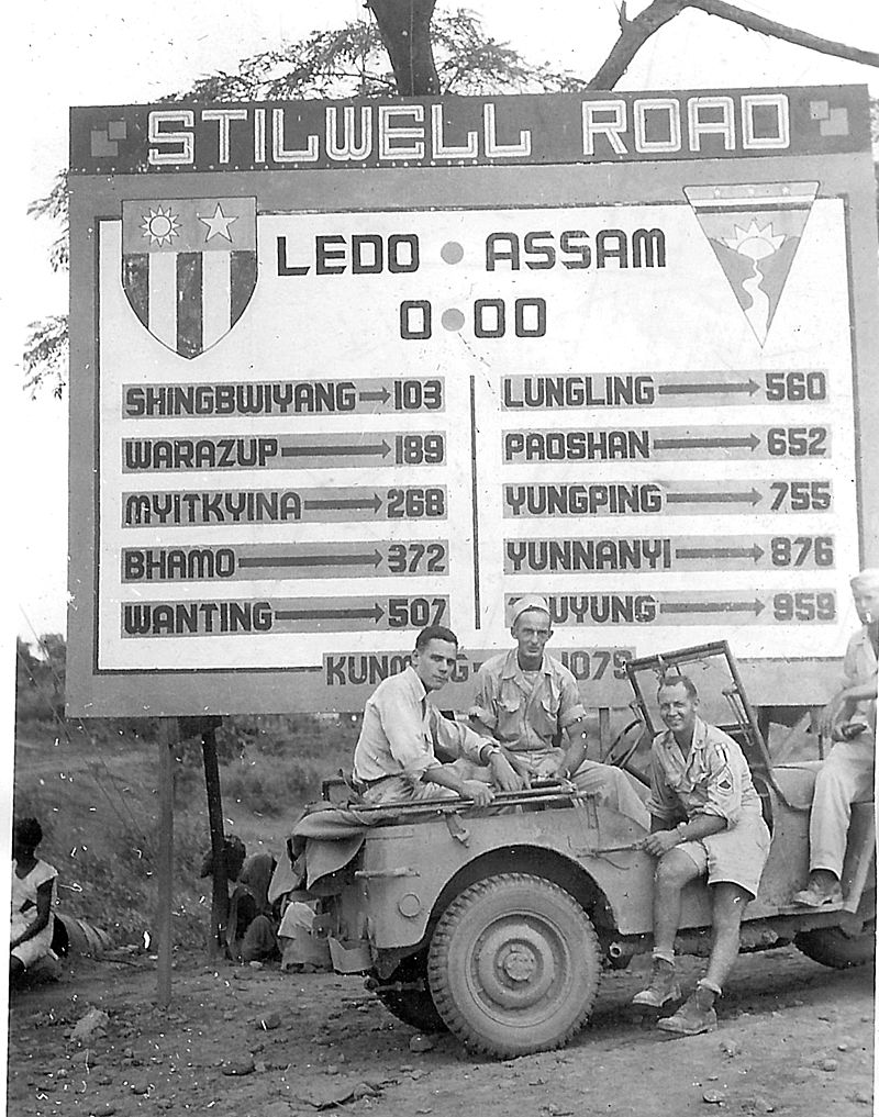 13 of 32:"The toughest job ever given to  @USArmy Engineers in wartime," said MG Pick. The first convoy from Ledo reached Kunming on 28 January 1945. The new route was named the "Stilwell Road" The CBI commander who insisted on its completion despite the difficulties.   #WWII75