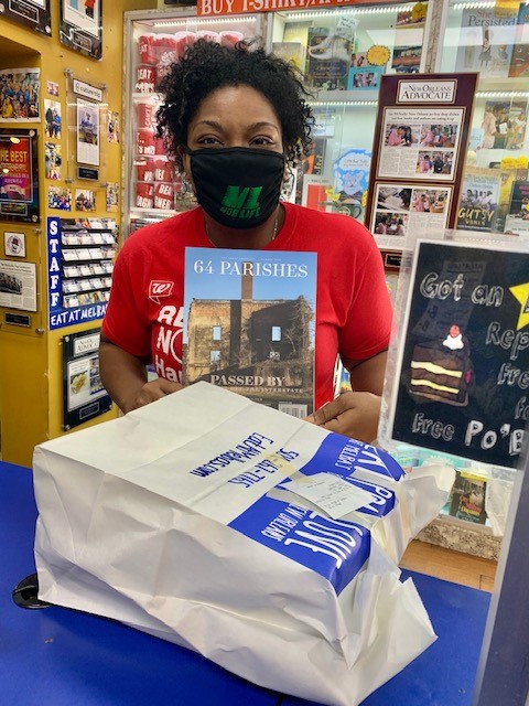 64parishes's tweet photo. Congratulations to everyone who received a copy of 64 Parishes' summer issue as part of Melba's Old School Po Boys Eat and Read giveaway on August 18! #64parishes #melbas #eatandread https://t.co/v7WKVUlteD